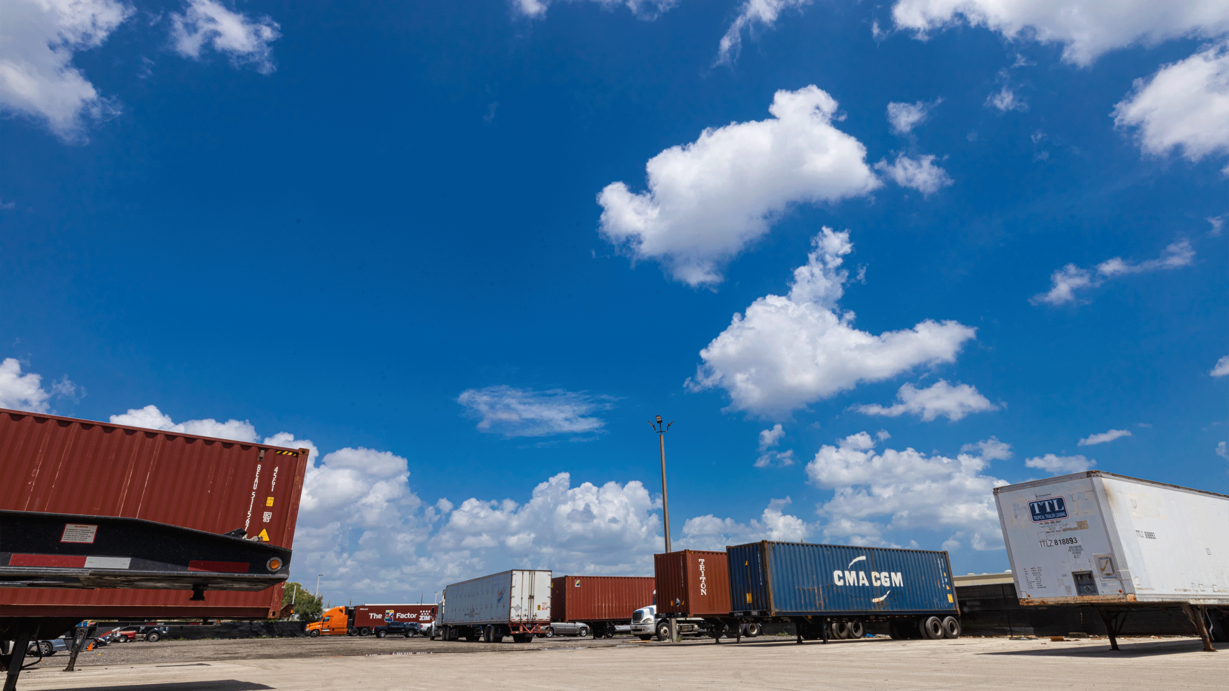 Sunship Trucking drayage yard storage